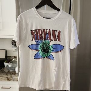 NIRVANA IN UTERO Concert Tee Shirt, Size Large